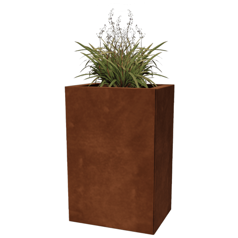 Corten-teräksinen istutuslaatikko - Suorakaiteen muotoiset - 30 x 40 cm
