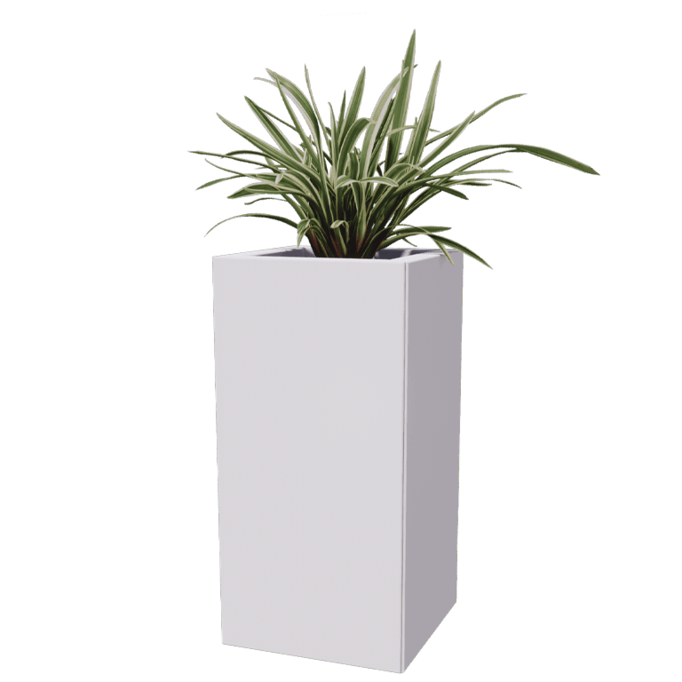 Teräksinen istutuslaatikko - Neliönmuotoiset - 30 x 30 cm