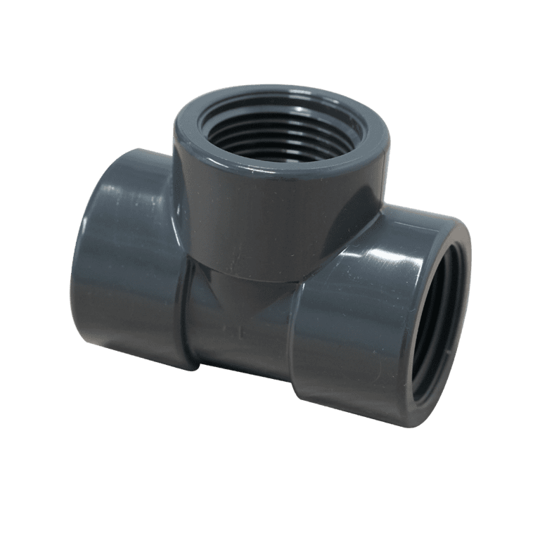 Paine-PVC - T-liitin - 90° - 3x Sisäkierre 1"