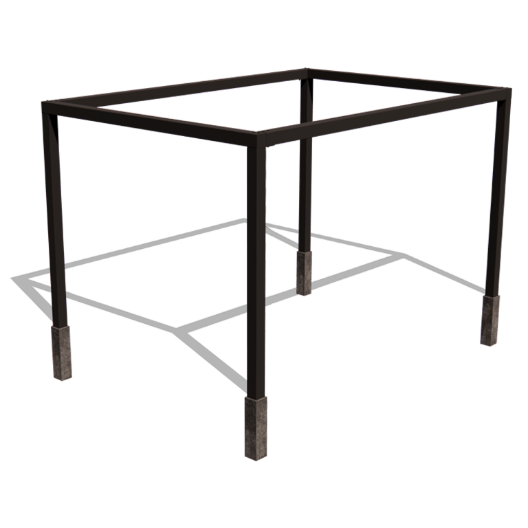 Teräksinen pergola - Suorakaiteen muotoiset - 424 x 300 x 230 cm
