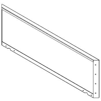 Corten-teräksinen istutuslaatikko - Paneeli - 40 x 120 cm