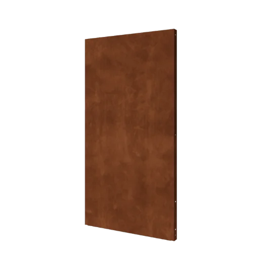 Corten-teräksinen koristepaneeli - Perus - 100 x 6 x 190 cm