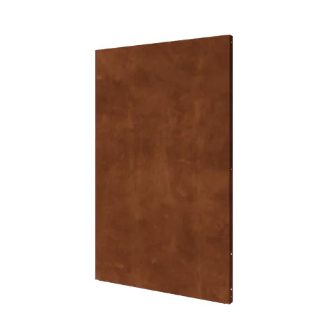 Corten-teräksinen koristepaneeli - Perus - 120 x 6 x 190 cm