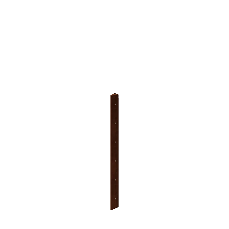 Corten-teräksinen istutuslaatikko - Kulmapala 30° - 60 cm