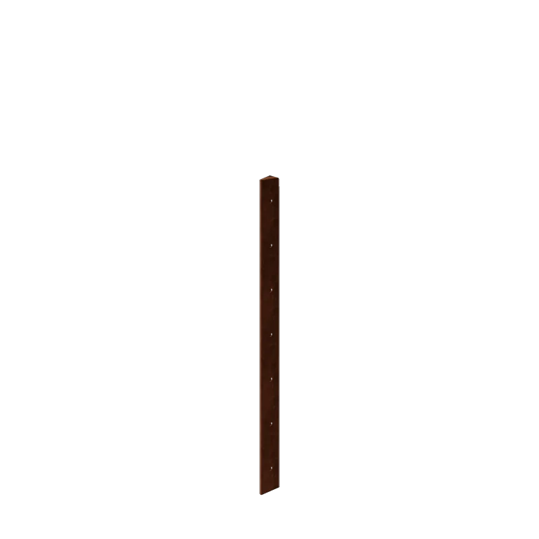 Corten-teräksinen istutuslaatikko - Kulmapala 30° - 70 cm