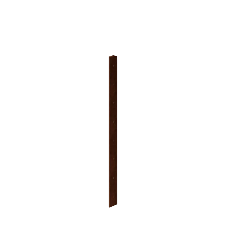 Corten-teräksinen istutuslaatikko - Kulmapala 30° - 80 cm