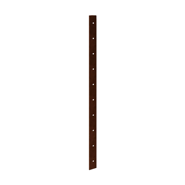Corten-teräksinen istutuslaatikko - Kulmapala 45° - 100 cm